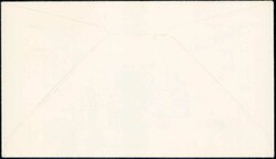 1853, 20+30c Pro Juventute mit ET-Vollstempel auf Ballonpostbrief von ...