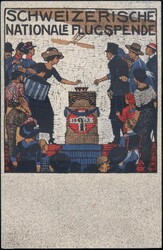 1913, Vorläufer Basel auf offizieller KarteAutomatically generated ...