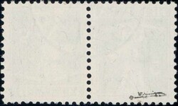 5+5c grün, Type 2, signiert Liniger