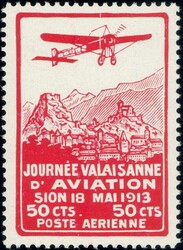 1913, Vorläufer Sion, KreidepapierAutomatically generated ...