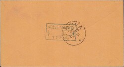 Tunisi 1883, 10c orange auf Brief nach Genova, 200.-