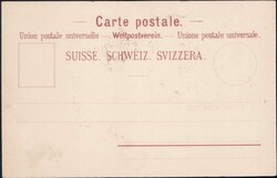 Landi Genf 1896, 2 Sonderkarten, Briefstück + 2 ...