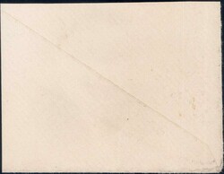 Bern Hotel du Lion, Werbevignette auf Briefstück, oben ...