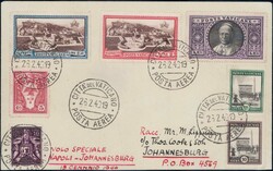 1940, Erstflug Neapel-Johannesburg