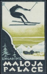 Maloja Hotel Palace 1910, Vignette