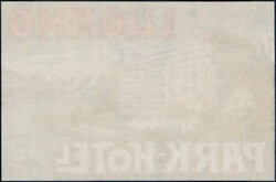 Lugano Park-Hotel 1895/1900, Koffer-Vignette