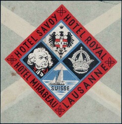 Lausanne Hotel Savox, Royal + Mirabeau, Vignette auf ...