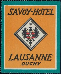 Lausanne Savoy-Hotel 1909, Vignette