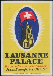 Lausanne Palace Hotel, VignetteAutomatically generated translation ...