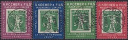 5712: Switzerland Kocher stamps