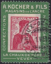 5712: Switzerland Kocher stamps