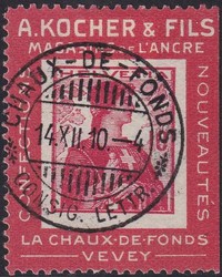 5712: Switzerland Kocher stamps