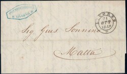 1848/59, 2 saubere Belege von Livorno/LuvinoAutomatically generated ...