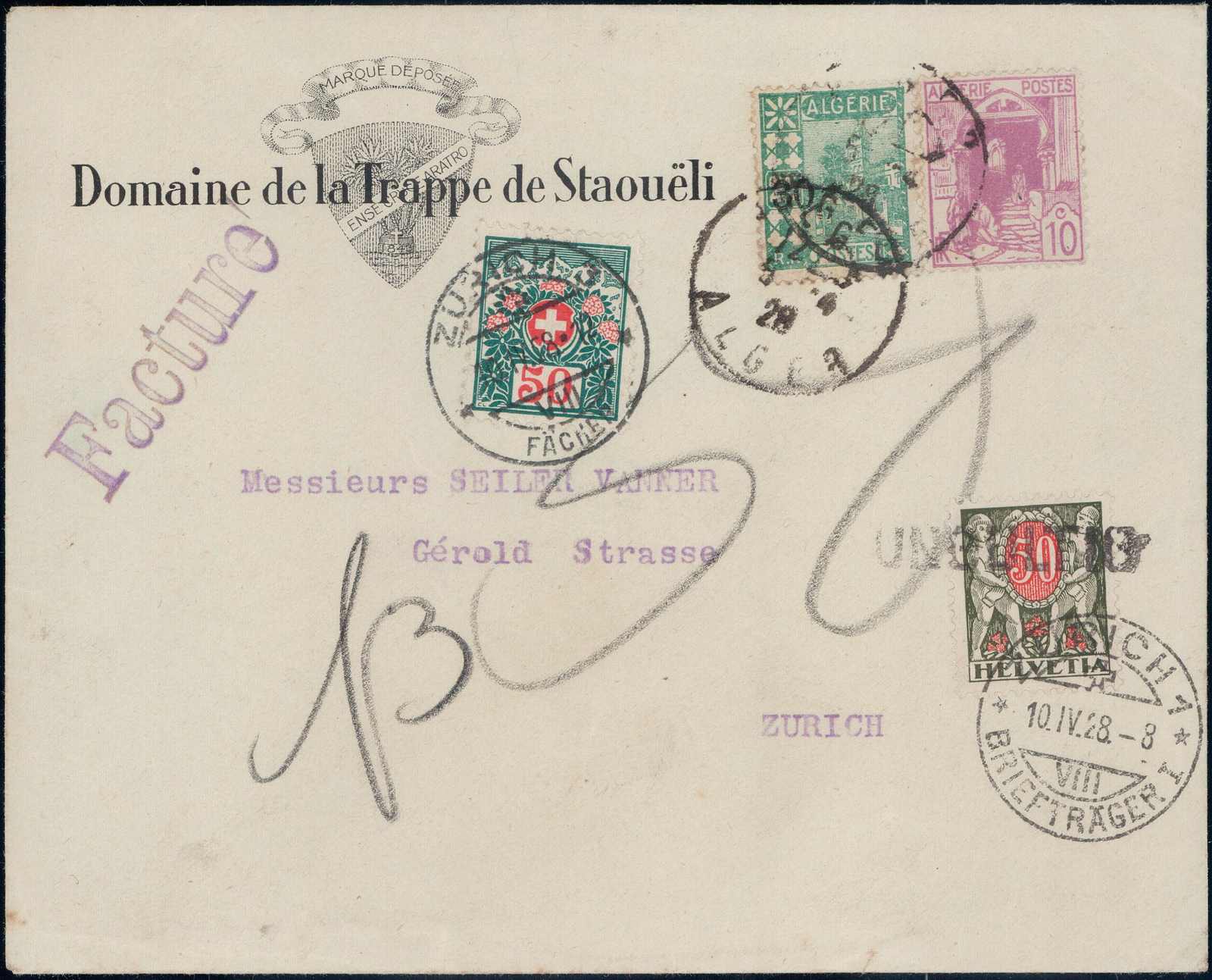 Nachportomarken, Tolle Belegesammlung au 29 Ausstellungsblätter + ...