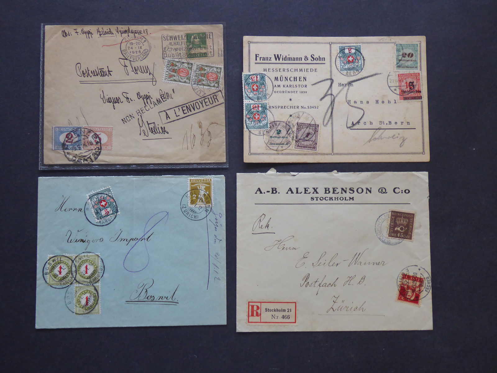 Image 4 for lot number 302 for 14. Pilatusmail-Auktion