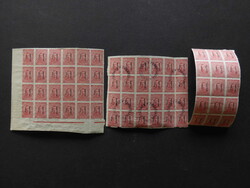 Griechenland, Lot von Bogen und Bogenteilen mit Aufdruck "Thrace ...