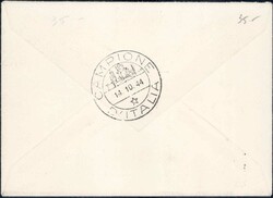 Serie + 4 Belege, dabei Taxierter Brief von Liechtenstein nach ...