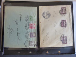 Ungarn, Sammlung in Album, zusätzlich einige Belege