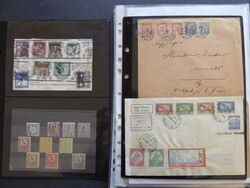 Ungarn, Sammlung in Album, zusätzlich einige Belege