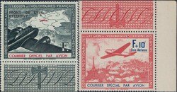 Französische Kolonien, L.V.F., Marinique, Madagaskar etc., Lot auf ...