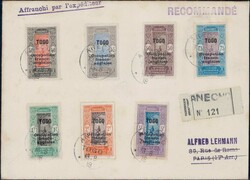 Französische Kolonien, Togo, Indochina, Mayotte etc., Lot in Mappe