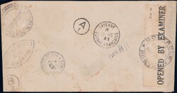 Französische Kolonie Guadeloupe, Lot in Mappe