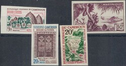 Französische Kolonien, Lot von ungezähnten Ausgaben auf 8 ...