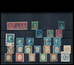 Italien, Lot auf 6 Einsteckkarten, dabei Staaten in untersch. ...