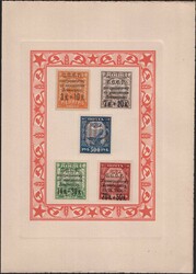 Russland/Sowjetunion, Posten auf 20 Blätter mit Ausgaben ab ...