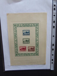 Russland/Sowjetunion, Posten auf 20 Blätter mit Ausgaben ab ...