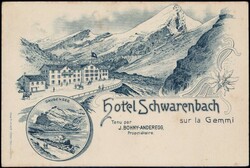 5714: 瑞士Hotelpost stamps - Picture postcards