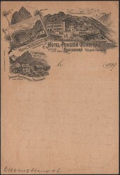 EGGISHORN, schöne Zusammenstellung von 15 älteren Ansichtskarten ...