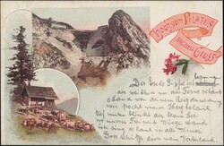 Hotelpost, Lot von 9 Ansichtskarten, dabei Pilatus, Melchsee, Stoos, ...
