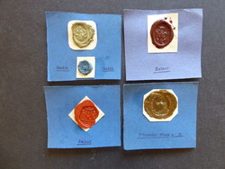 Siegel, Posten von ca. 80 alten Siegel, meist von BaselAutomatically ...