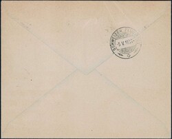 1919, 50c Flügelradaufdruck auf sauberem Brief von Bern nach Zürich ...