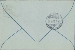 Stehende Helvetia, Archivlot von 19 Damenbriefe von Davos nach ...