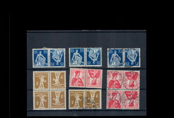 KZS, Posten auf Einsteckkarten, dabei bessere Nummern, hoher Kat.-Wert