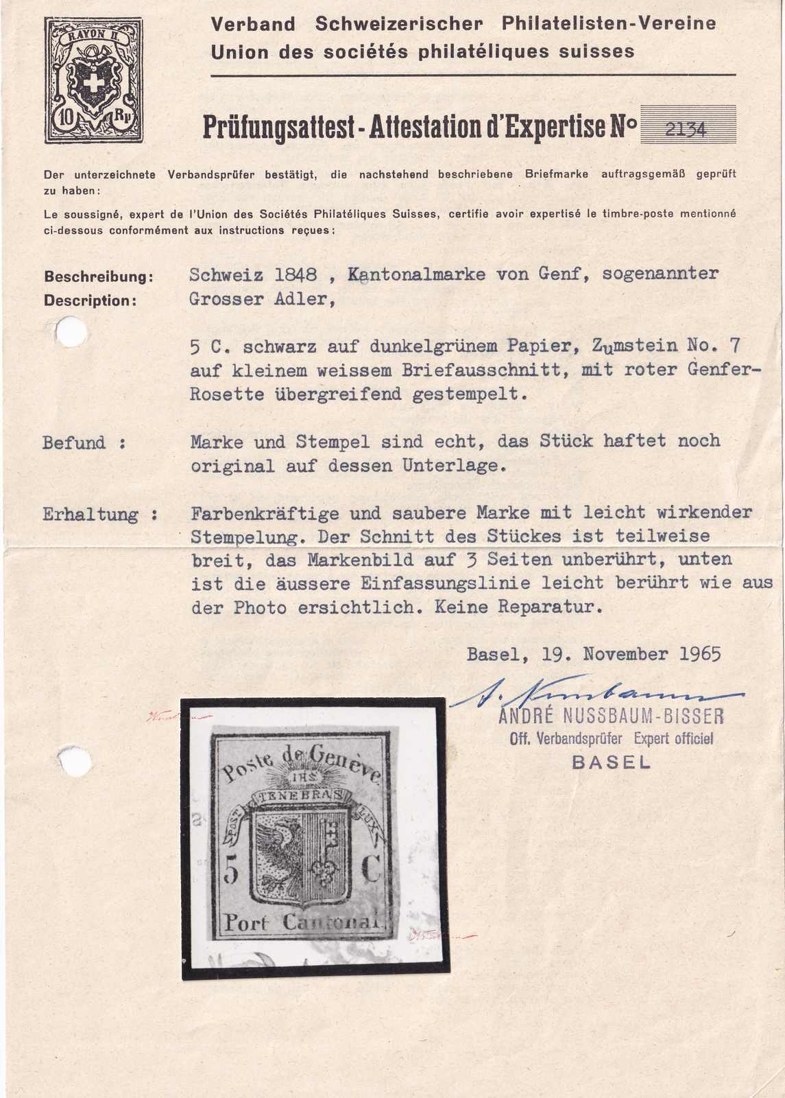 Image 1 for lot number 2927 for Pilatusmail Fixed pricelist 1