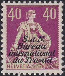 5680: Schweiz Internationale Arbeitsamt BIT - Dienstmarken