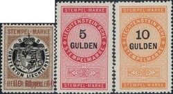 Stempelmarken, Lot auf 9 Blätter + 1 Einsteckkarte, dabei ist auch ...