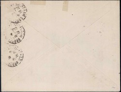 1926, DLH-Erstflug Marseille-Genf mit AK-Stempel, SLH 400 ...