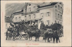 Postkutschen, toller Bestand von 120 Ansichtskarten, dabei Klausen, ...