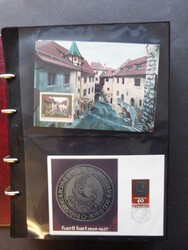 Maximumkarten-Sammlung Nr. 1-187, dabei tolle Motive, Kat. 1858.-