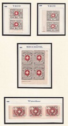 Fälschungen von Fournier, Spezialsammlung von Kantonalmarken, ...