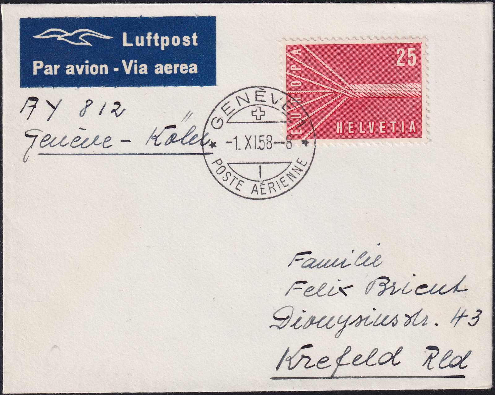 Image 3 for lot number 1040 for Pilatusmail Festpreisliste 1