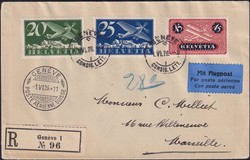 2565: Frankreich - Flugpostmarken