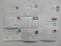 RIGI-KALTBAD 1901/47, Lot von 14 Briefen und Karten, dabei 1x ...