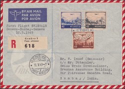 3005: India - Airmail stamps