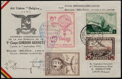 1810: Belgien - Flugpostmarken