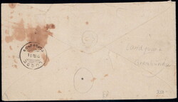 1875, 20c orange auf 5c Tüblibrief (oben etwas unsanft geöffnet) ...